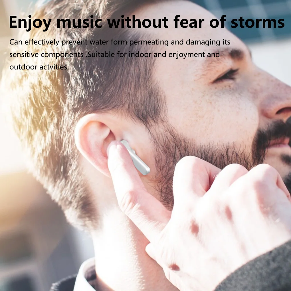 Bluetooth 5 0 Earphone with LED Display Stereo Mini Wireless Headset for iPhone Android Phone Waterproof Sport Headset Earphone