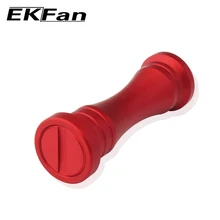 EKFan Fishing Reel Handle Knob 34mm Aluminum Alloy Fish Tackle Dripping wheel Drum Spinning wheel Metal grip Equipment Accessory