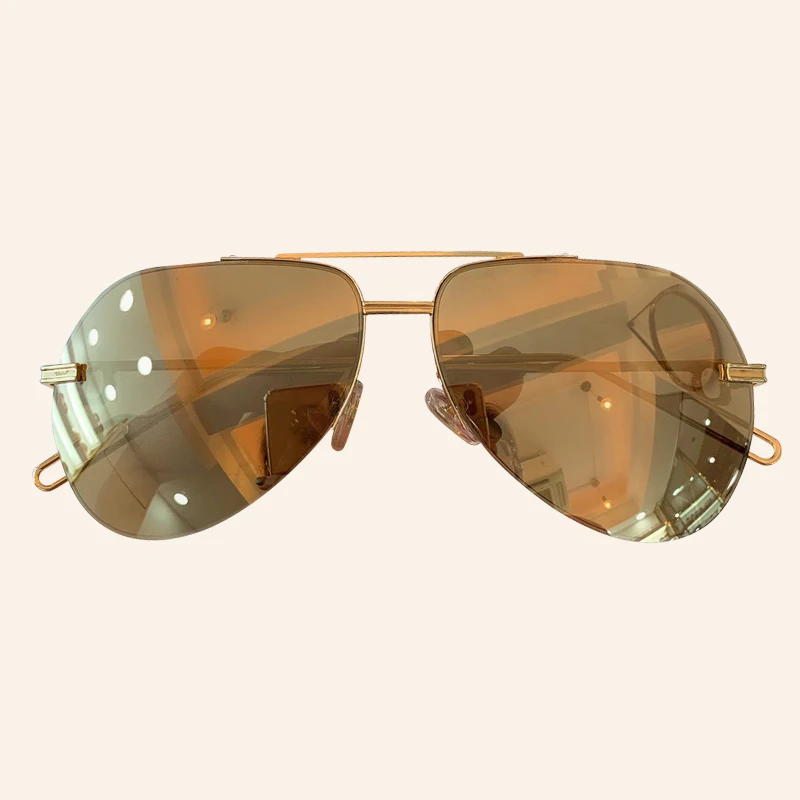 Модные брендовые солнцезащитные очки для женщин, роскошные классические солнцезащитные очки с металлической оправой, UV400 gafas de sol hombre