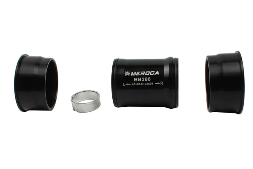 MEROCA BB386EVO для Shimano коленчатого вала 22 мм(24 мм) пресс-в центре оси ось Нижний Кронштейн PF30 поворот рамы