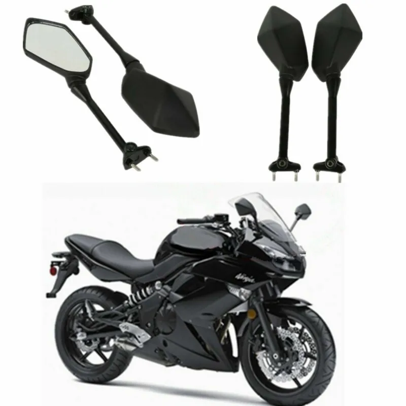 Боковые зеркала заднего вида для мотоциклов Kawasaki NINJA 650R ER6F ER 6F 2009 2016 400R 2010 2014 1000 Z1000SX 2011 2014|mirrors for kawasaki|side rear view