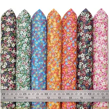 LIBRA Flower Floral Pattern Printed Faux Leather Sheet Synthetic Leather Fabric 1 Pcs 7.7
