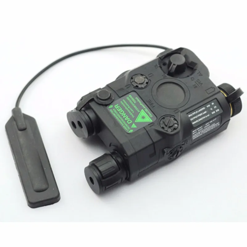 Тактический лазерный лазер в красный горошек с белым светодиодный фонарик и ИК-линзой 270 люмен для стандартного 20 мм рельса ночного видения AN/PEQ-15