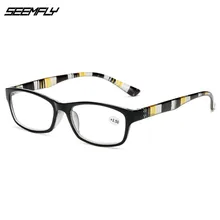 SEEMFLY очки для чтения «кошачий глаз» Для женщин Легкий пресбиопические очки для чтения 1,0 1,5 2,0 2,5 3,0 3,5 4,0 дальнозоркости
