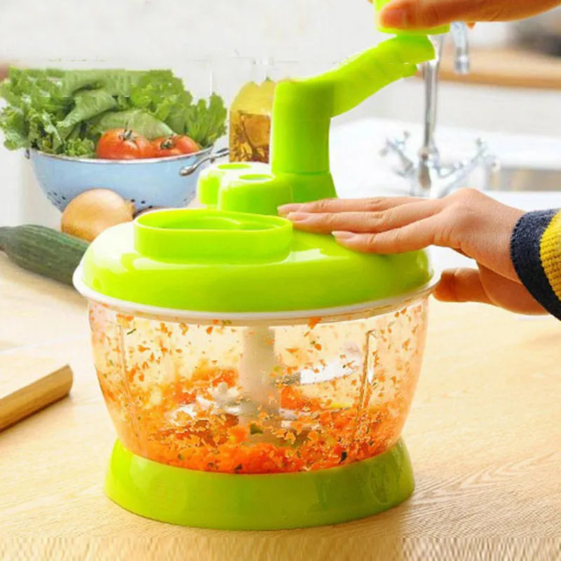 

New Multi-Function Vegetable Cutter Broken Kitchen Manual Meat Grinder Home Twisting Machine Food Processor Kitchen Tool