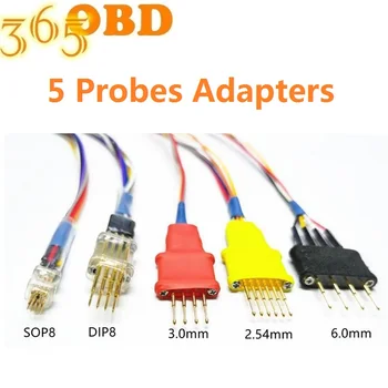 

5Pcs Probe Adapter Work with Iprog+ Programmer and Xprog Probes Adapters for in-circuit ECU