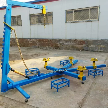 

Portable Auto Body Collision Repair Frame Machine Save Space Car Bench