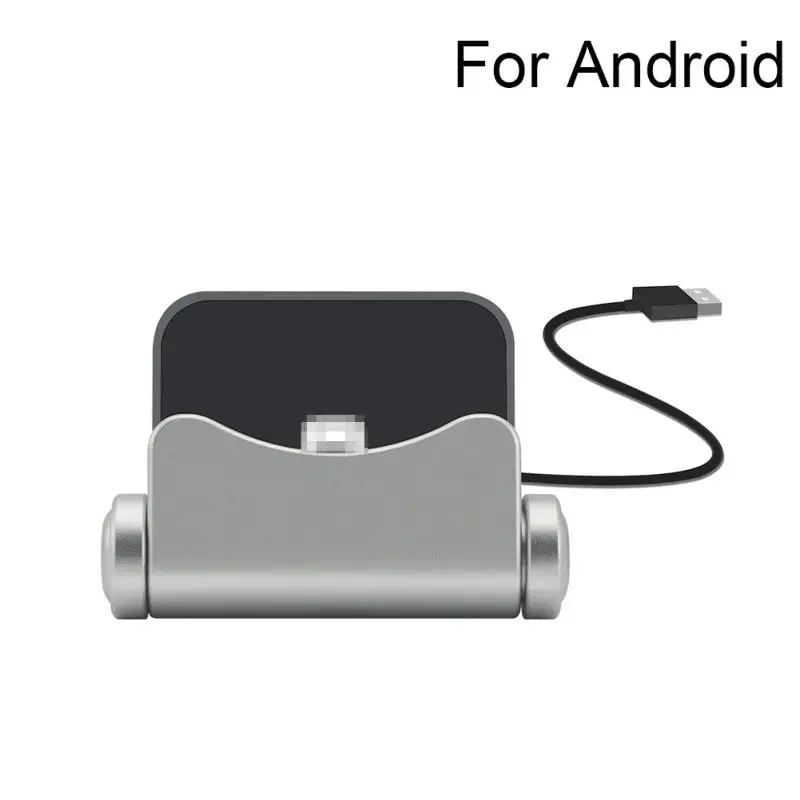 

Hot Sale Phone Charging Stand 360Degree Rotatable Detachable Dock Holder For IPhone For Micro-USB For Type-C