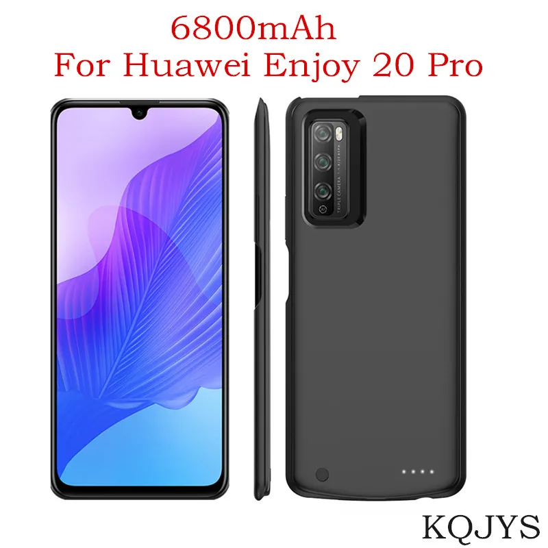 

External Power Bank Battery Charger Cases For Huawei Enjoy 20 Pro Portable Battery Charging Cover For Enjoy 20 Pro Battery Case