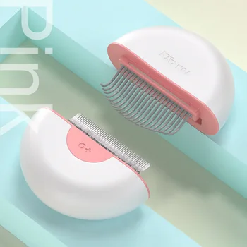 

Pet Dog Cat Puppy Hair Shedding Grooming Trimmer Fur Comb Brush Slicker Tool