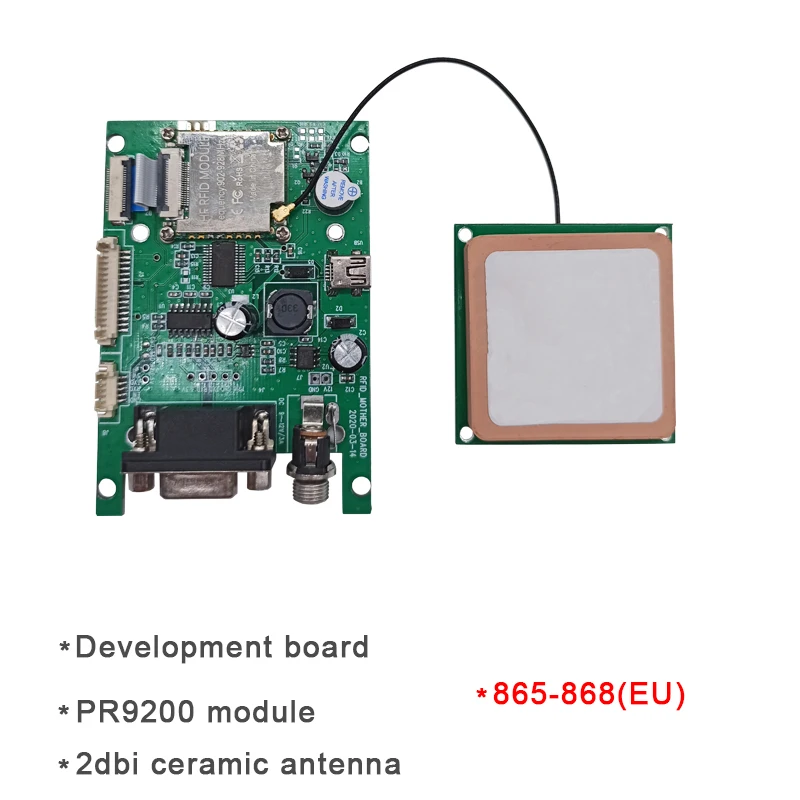 access card reader 865-868Mhz PR9200 Baord Short Range Small Size Low Cost UHF RFID Reader Module with IPEX Socket Stamp Hole Solder smart lock deadbolt Access Control Systems