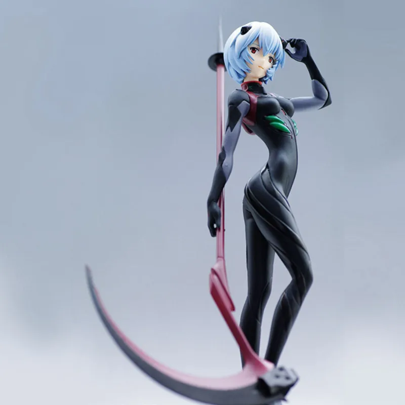 

Neon Genesis Evangelion Ayanami Rei Sickle Weapons Beauty GK Statue PVC Action Figure Collection Model Toy A55