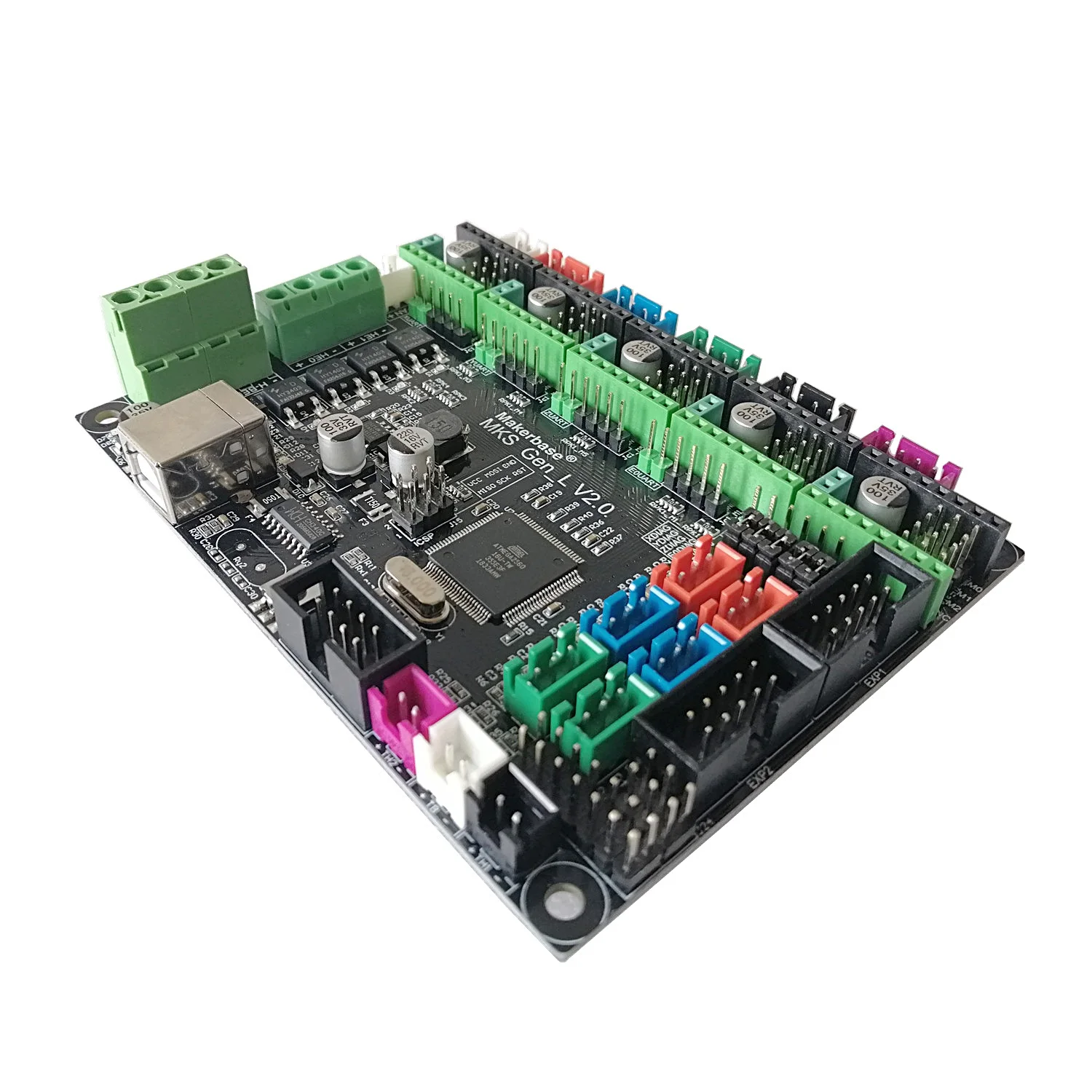 MKS GEN L 2 0 + MINI12864LCD V2.0 Мини ЖК дисплей Поддержка a4988 drv8825 tmc2208 2209 lv8729 дешевый комплект