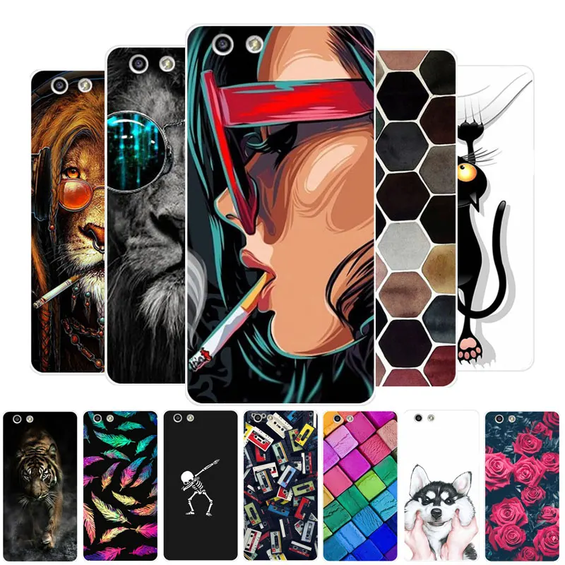 Case For OPPO R1S Phone Case OPPO R829T Cover Silicone Soft TPU Back Cover For OPPO R1S R1L R1K Case Protective R 1S R1 S funda