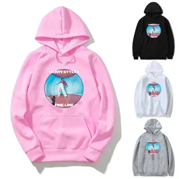 

Streetwear Hoodies Sweatshirt Women Harry Styles FINE LINE Hoodie Pink Clothing Men Polerone Winter Clothes Women Harajuku Shirt