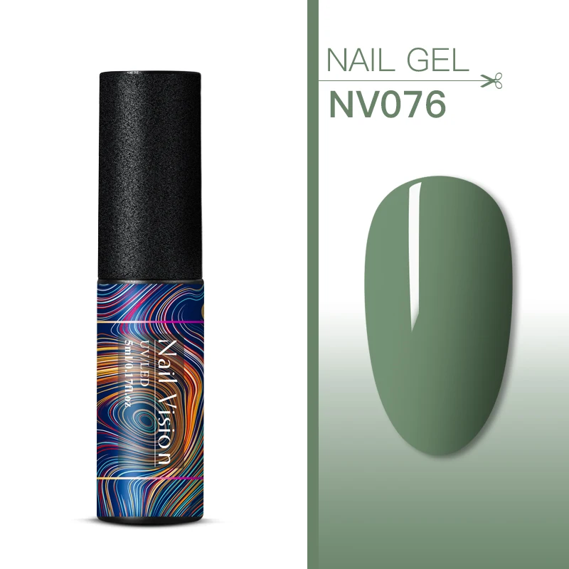 Nail Vision 5 мл УФ-гель для ногтей для маникюра 176 цветов Гель-лак Полупостоянный Гель-лак для нейл-арта инструменты для самостоятельного дизайна - Цвет: EES06671