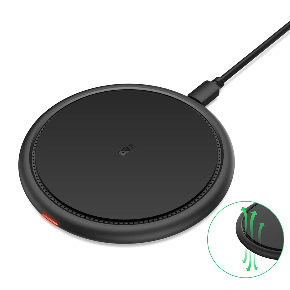 RONTREE Беспроводное зарядное устройство для iPhone X/8/8 plus USB и Qi Зарядка для samsung Galaxy S8/S9/S9 Plus/S7/S7edge/S6 edge plus/Note 8