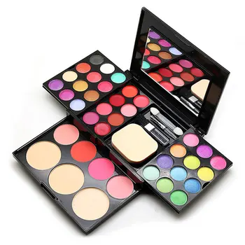 

Multifunctional Makeup Eyeshadow Palette Kit Professional Makeup Eyeshadow Concealer Blush Powder Contouring Eyebrow Kit Gifts