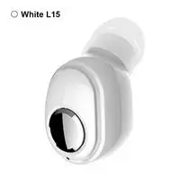 9 L16/L15 Мини спортивная водонепроницаемая Беспроводная bluetooth-гарнитура наушники-вкладыши стереонаушники для музыки с зарядным петушком мини-наушники-вкладыши - Цвет: 9