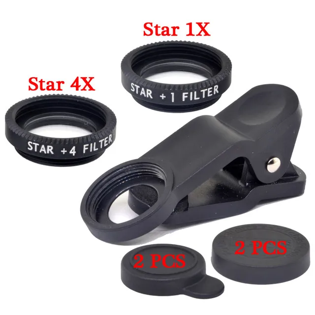KnightX Smartphone CPL ND Variable Star Prism Lens Fish Eye macro Wide Angle mobile phones Filter all smartphones Professional 1X 4X