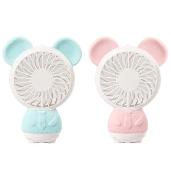 

Mini Handheld Portable USB Desk with 2 Speeds Cooling Fan for Office Travel Kids