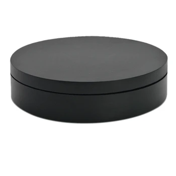 

Electric Rotating Jewelry Display Stand Base Jewelry Storage Box Turntable Jewelry Stand Black