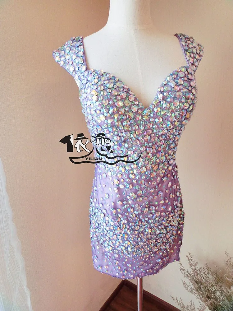 ; robe de soiree обувь; Новинка; Лидер продаж; пикантные Короткие мини Роскошная обувь с украшением в виде кристаллов праздничное платье на выпускной Вечерние Нарядные платья