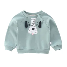 1 шт.; одежда для малышей; свитшоты для девочек и мальчиков; Детский мягкий хлопковый топ; свитер с героями мультфильмов; детский осенне-весенний пуловер; детская верхняя одежда