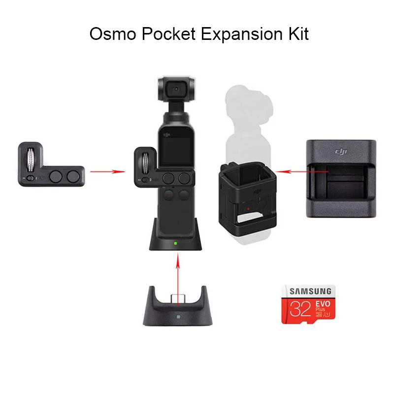 Brand New for DJI Osmo Pocket Expansion Kit