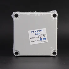 Kороб пластиковая коробка Распределительная коробка корпус для электроники diy Корпусная коробка чехлы для электронных 125*125*100 мм