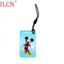 S50 1K 13,56 Mhz UID сменный записываемый NFC RFID брелок маркер тег мультфильм брелок значок перезаписываемый IC карта контроля доступа 1 шт