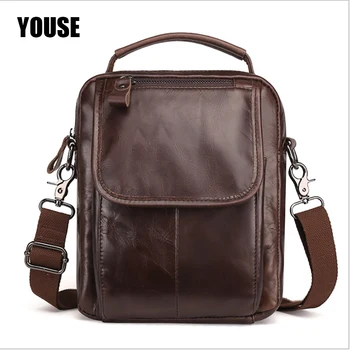 

100% Genuine Leather Bags Shoulder Female Bag Handbags For Mens Men Men's Leather Man Brand Bags Handbags Men 2020 Man