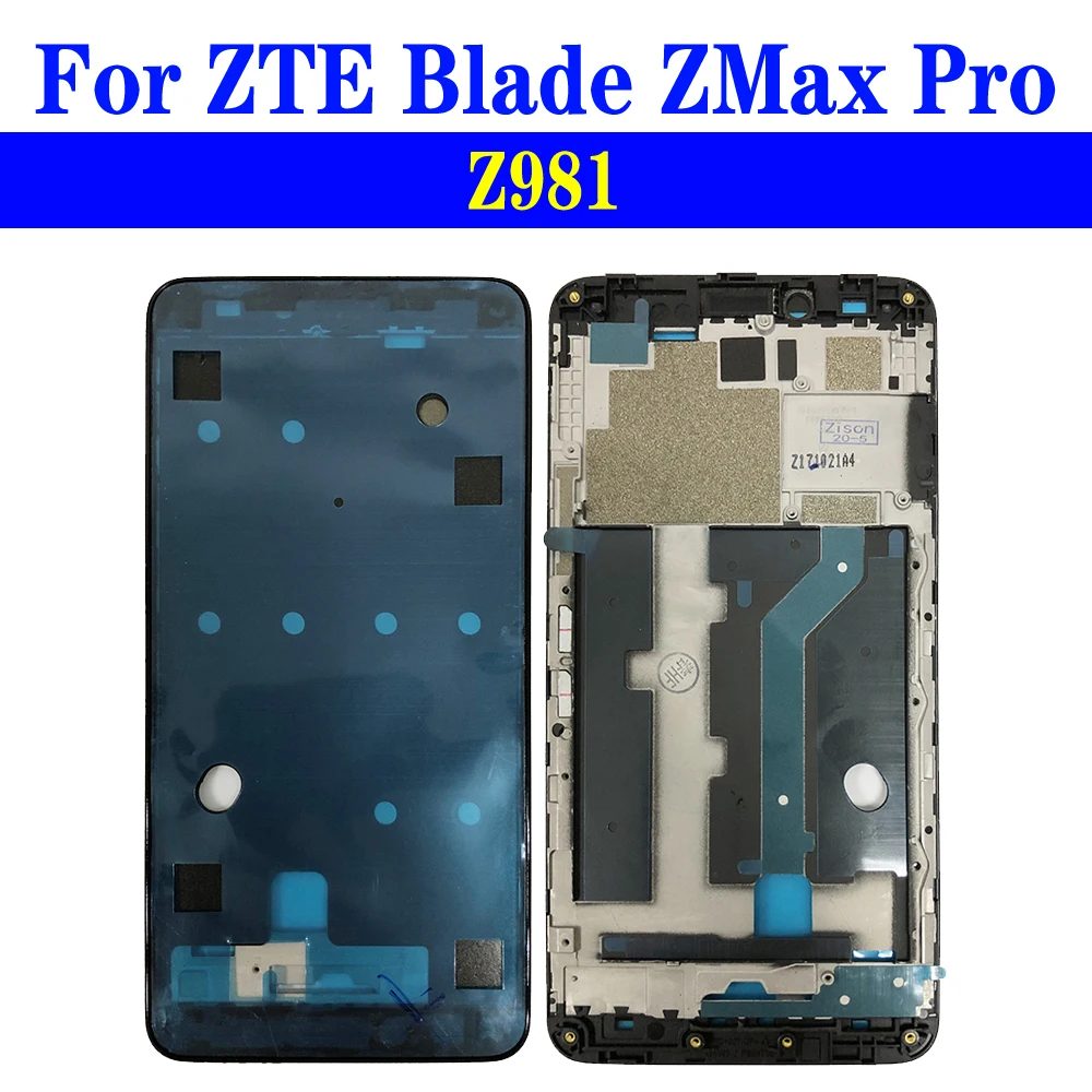 Для ZTE Blade Z Max Pro средняя рамка Z981 телефон A Сменное лезвие ZMax Корпус Передняя