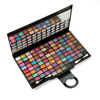 

100 Colors Eyeshadow Blush Palette Cosmetic Foundation Face Powder Women Makeup Case Full Make Up Waterproof Eye Shadow Palette