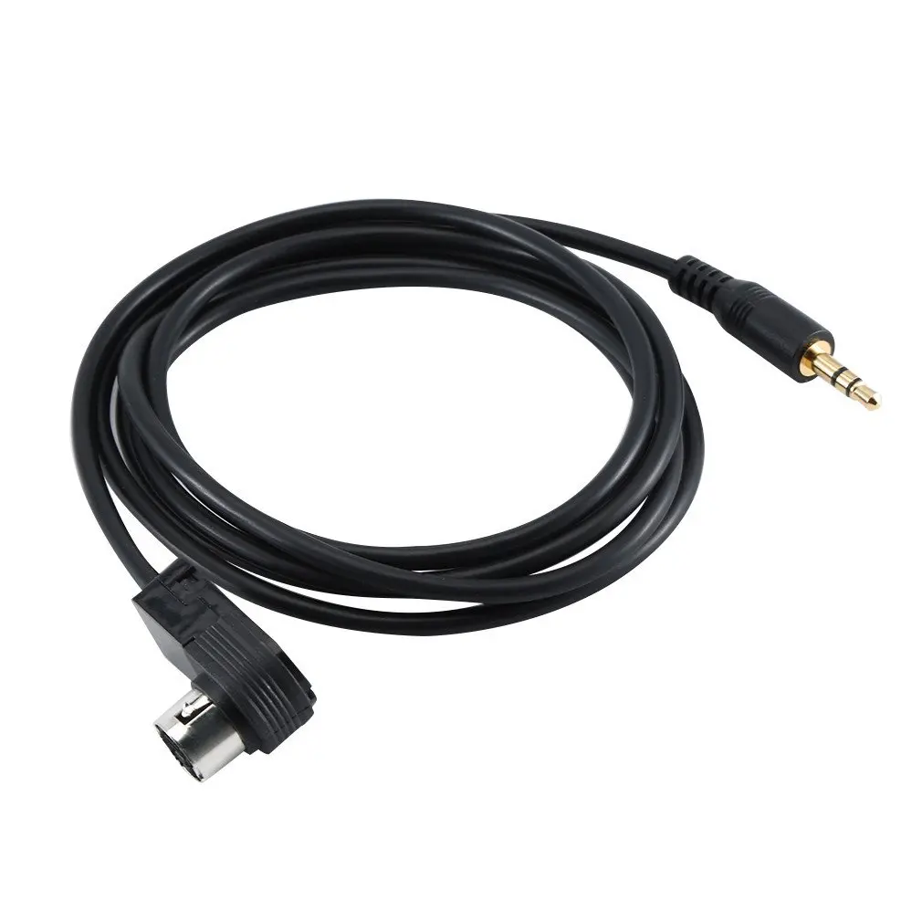 3 5 мм для разъема Aux Кабель адаптер Jvc Alpine Cd Ks U58 Pd100 U57 U29 вспомогательный кабель