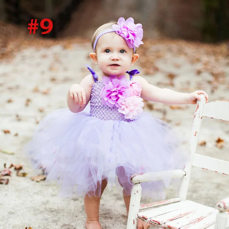 Сказочная балетная пачка; Платье для фотосессии; пышная повязка на голову на день рождения для малышей; костюм для Хэллоуина; TS125