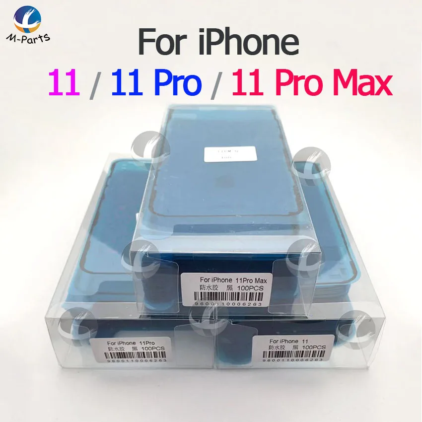 10 шт. водонепроницаемые клейкие ленты для iPhone SE2 11 Pro 6 6S 7 8 Plus X XS Max XR|Наклейки