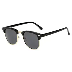 Солнцезащитные очки в квадратной оправе в стиле ретро мужские и женские классические брендовые дизайнерские зеркальные очки Винтажные
