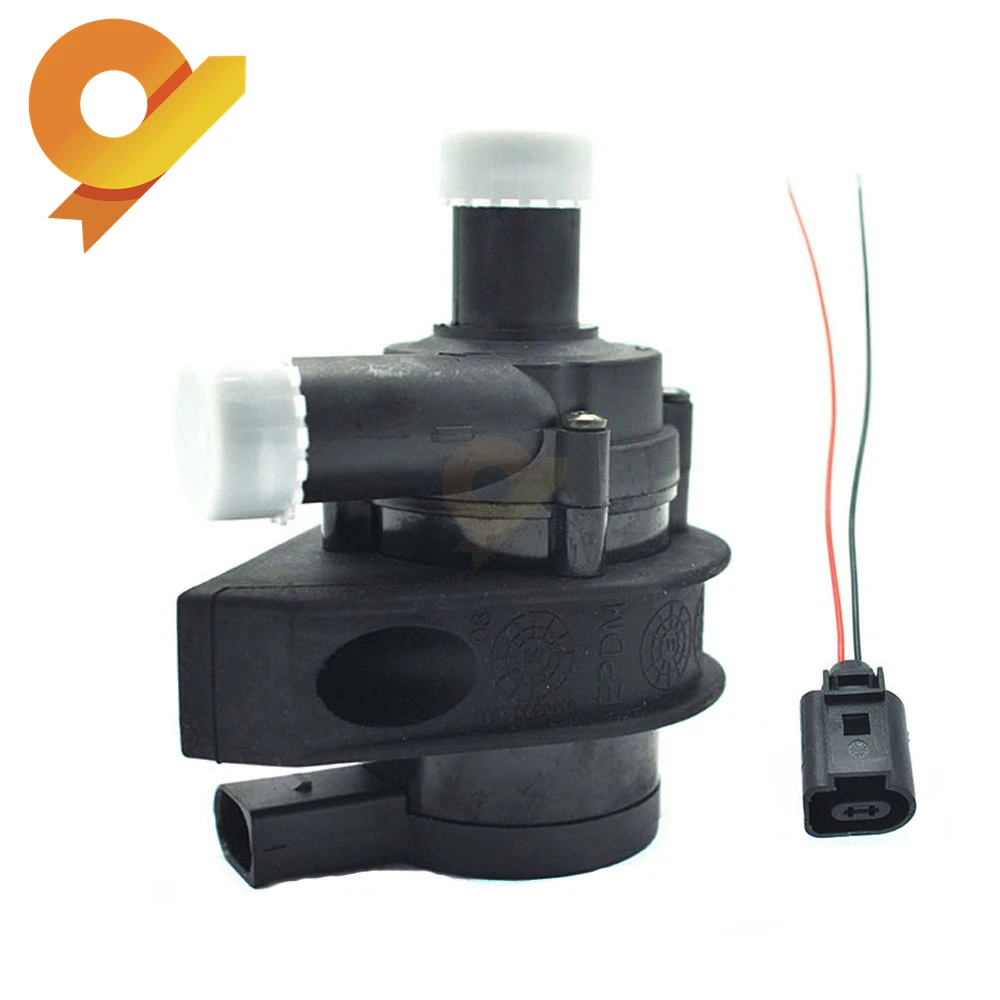 1K0965561J Cooling Auxiliary Water Pump For Skoda Octavia Superb Yeti Seat Alhambra Altea Leon Toledo 1.8 2.0 T RS TSI 4x4 TFSI - Цвет: Water Pump and plug