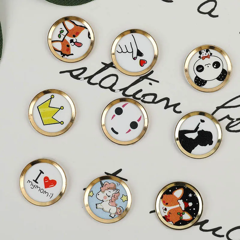 

2019 Cartoon Cute Touch Home Button Sticker For IPhone 5 SE 6 6S 7 8 Plus For Ipad Air Mini Fingerprint Identification Keypad