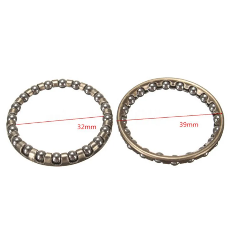 

2pcs/set Bike Bicycle 1 1/8 Headset Front Fork Caged Ball-race Bearing