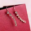 Beidou Qixing – boucles d'oreilles en zircon pour femmes et filles, accessoires de bijoux en strass, vente en gros, nouvelle mode ► Photo 2/5