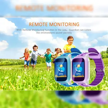

Kids IP65 Waterproof aby Children Monitor Smart Watch GPS Location Passometer Alarm Clock Wristwatch Wearable Device