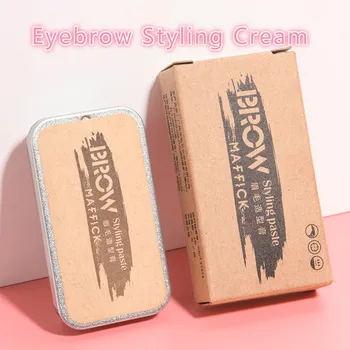 

3D Feathery Eyebrow Styling Cream Brow Makeup Gel Brows LongLasting Eyebrow Setting Gel Waterproof Eyebrow Tint Pomade Cosmetics