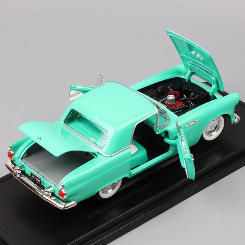 Дорожный знак большой 1:18 Масштаб 1955 Ford Thunderbird литая модель игрушечного автомобиля Replicas винтажная модель автомобиля для коллекции