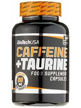 

2 x Biotech USA Caffeine + Taurine, 60 Kapseln (2er Pack)
