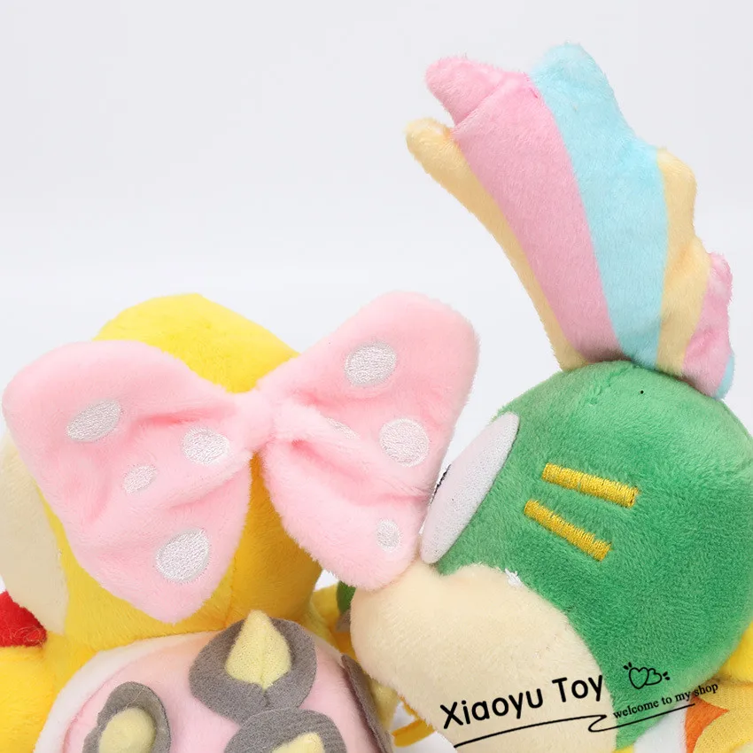 7 шт./компл. Супер Марио купалинги плюшевые игрушки Венди Ларри IGGY Ludwig Roy Morton Lemmy bowser O. Плюшевый Купа мягкие для детей