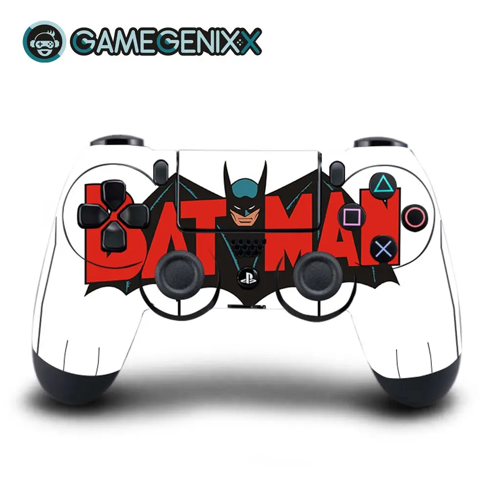 

GAMEGENIXX Skin Sticker Protective Decal Cover for Playstation PS4 Controller Daulshock 4 - Batman