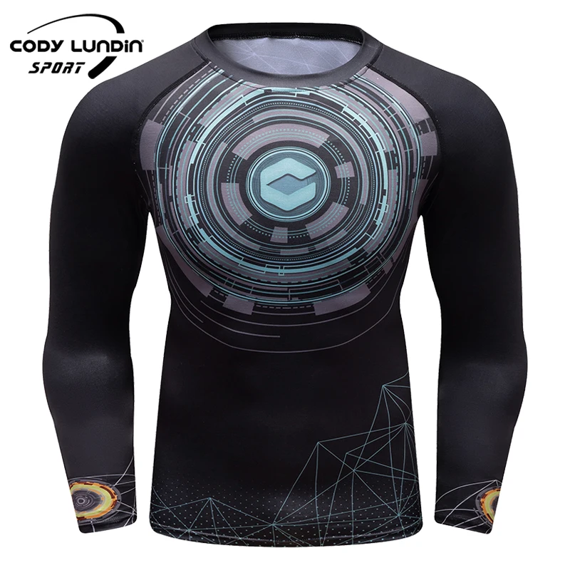 Мужские рубашки для фитнеса и бокса Muay Thai Rashguard новый дизайн сублимационный принт