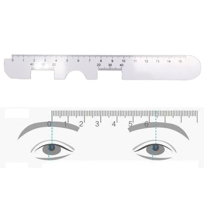 4 pack pd ruler optical vernier pupilary ruler distance meter eye ophthalmic tool straight edge pd ruler m7da calipers aliexpress